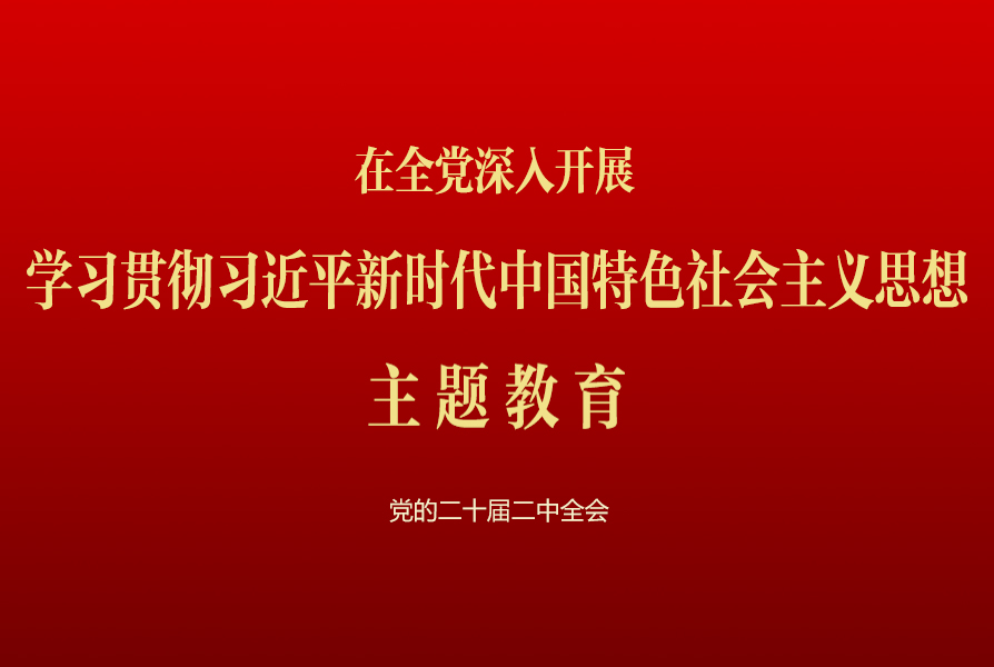 全党将开展主题教育 强化理论学习和运用