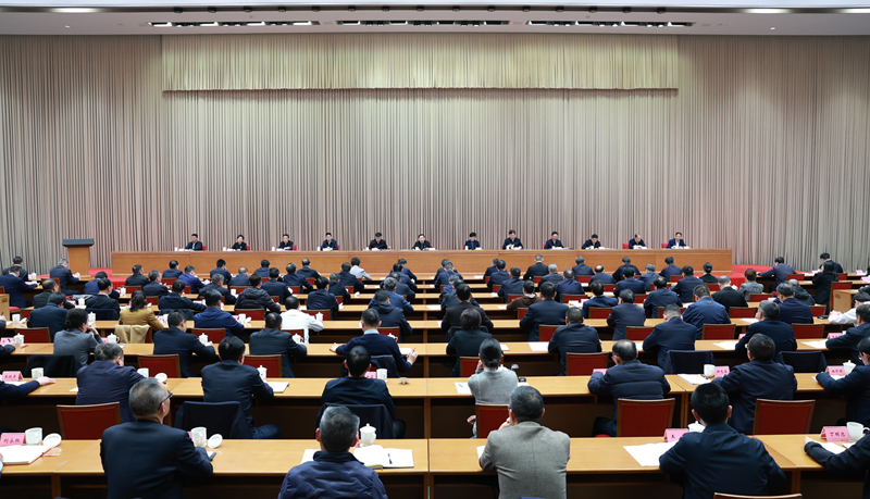 王晓晖在全省市县乡领导班子换届工作会议...